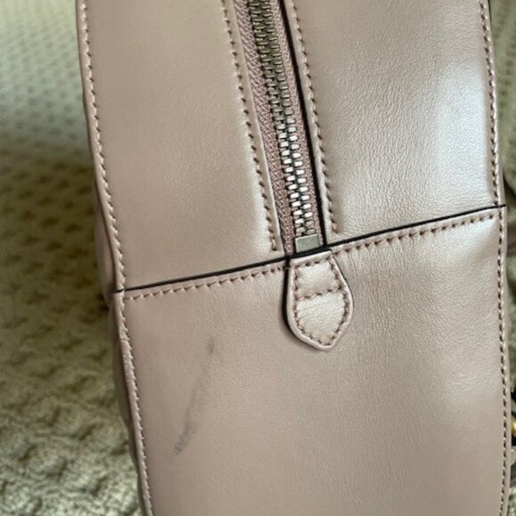 Gucci Beige Calfskin Matelasse GG Marmont Backpack main image 4